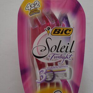 BiC Soleil Twilght 4+2 Razors 3 blades New